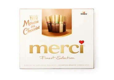 Šokolādes kārba MERCI Mousse 210g 