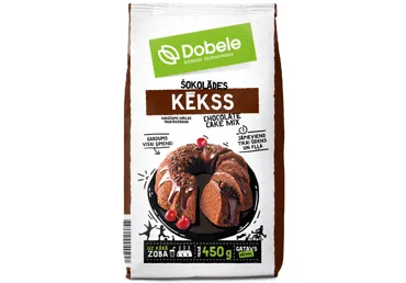 Šokolādes kēkss DOBELE 450g