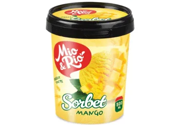 Sorbets mango MIO&RIO 390g
