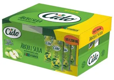 Sula CIDO ābolu 100% 18x0,2L