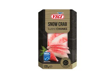 Surimi gabaliņi VIČI SNOW CRAB 120g