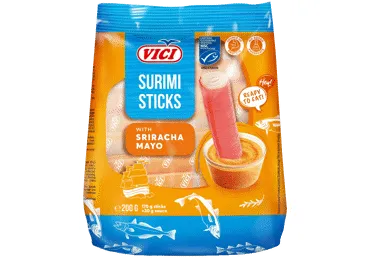 Surimi nūjiņas ar Srirača mērci VICI 200g