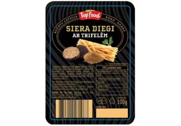 Svaigā siera diegi ar trifelēm TOP FOOD 100g