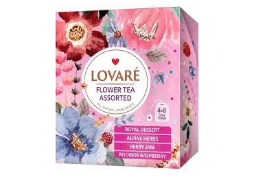 Tējas kompl. LOVARE Herbal 4x8gab.48g
