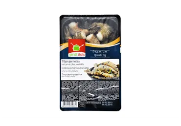 Tīģergarneles GARDI ĒDIS 26-30 bez galvas jēlas 400g