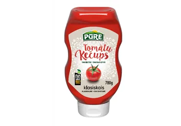 Tomātu kečups Klasiskais PŪRE 780g