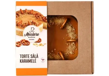 Torte Sāļā karamele MEISTARA MARKA 620g
