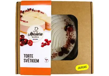 Torte Svētkiem MEISTARA MARKA 540g