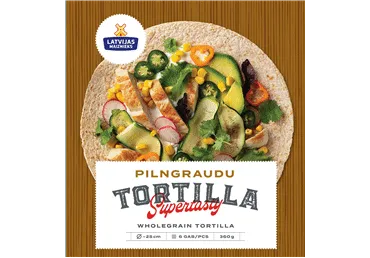 Tortilja Pilngraudu LM 360g