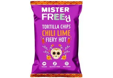Tortiļu čisi MISTER FREE`D čili laima 135g