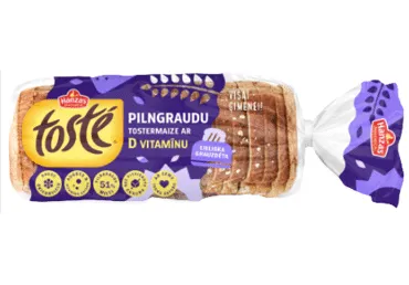 Tostermaize TOSTE pilngraudu ar D vit.500g