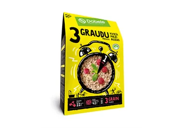 Trīs graudu pārslas DOBELE 500g