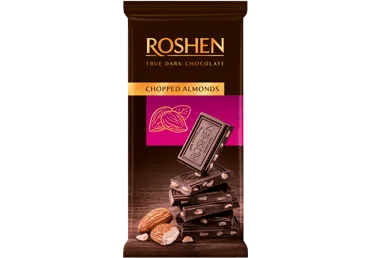 Tumšā šokolāde sālīt.mandelēm ROSHEN 85g