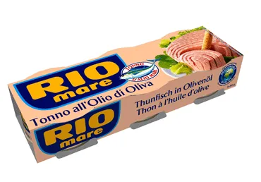 Tunzivs olīveļļā RIO MARE 3x80g