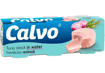 Tunzivs savā sulā CALVO 3x80g