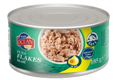 Tunzivs smalcināts eļļā OCEAN 185g