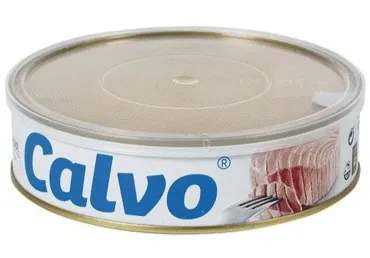 Tunzivs steiks saulespuķu eļļā CALVO 500g