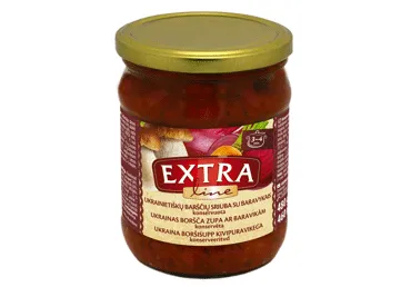 Ukr.boršča zupa ar barav.EXTRA LINE 480g