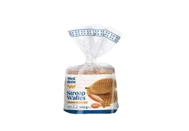 Vafeles karameļu WELL DONE 400g