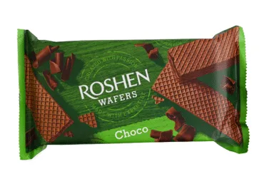 Vafeles ROSHEN ar šokolādes pild. 216g