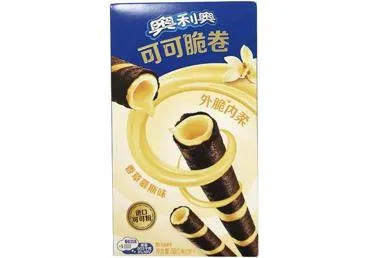 Vafeļu nūjiņas ar vaniļas garšas krēmu OREO Roll 50g
