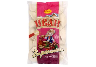 Vareņiki ar ķiršiem Kubanskie IVAN 500g