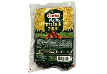 Vārīti pelēkie zirņi GARĪŠI 400g