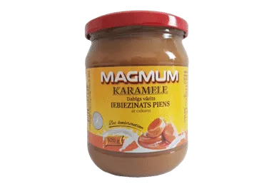Vārīts iebiezinātais piens MAGMUM karameļu  620g