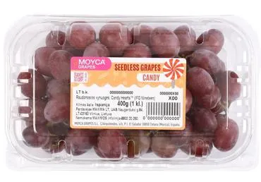 Vīnogas sarkanās bez kauliņiem CANDY HEARTS 250g