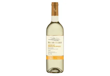 Vīns ROCHE MAZET Muscat pussaldais 12%0,75L