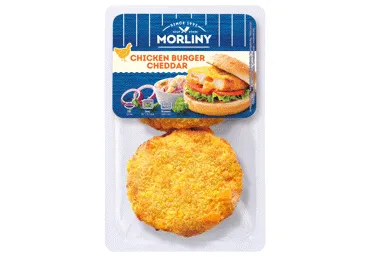 Vistas burgera kotlete ar sieru MORLINY 400g