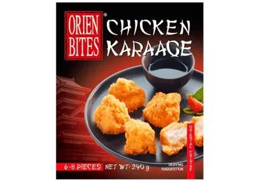 Vistas gaļas uzkoda Karaage ORIEN BITES 240g