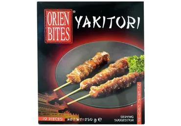 Vistas gaļas uzkoda Yakitori ORIEN BITES 250g