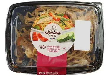 Wok ar olu nūdelēm vistas fileju MEISTARA MARKA 350g