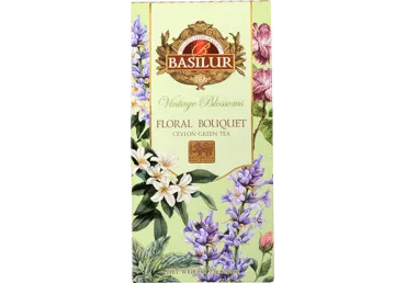 Zaļā tēja BASILUR Floral Bouquet 75g