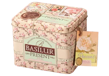 Zaļā tēja BASILUR PRESENT PINK 100g