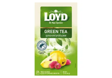 Zaļā tēja LOYD cidoniju,opunciju 20x1,7g