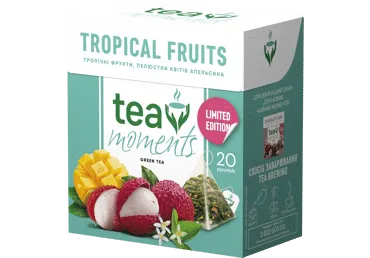 Zaļā tēja TEA MOMENTS  Fruits 20x1,7g