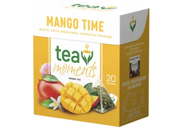 Zaļā tēja TEA MOMENTS Mango Time 20x1,7g