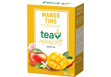 Zaļā tēja TEA MOMENTS Mango Time 90g