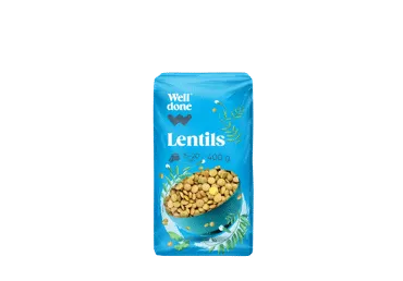 Zaļās lēcas WELL DONE 400g