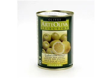 Zaļās olīvas ar citronu ARTEOLIVA 300g