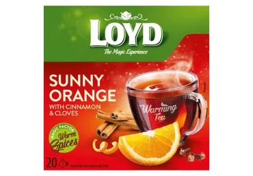 Zāļu tēja LOYD ar pikantu apelsīnu 20x2g