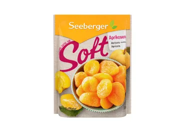 Žāvētas aprikozes SEEBERGER SOFT 200g