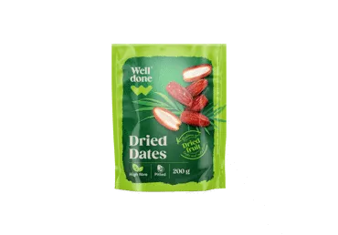 Žāvētas dateles bez kaul. WELL DONE 200g