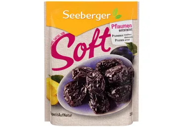 Žāvētas plūmes SEEBERGER SOFT 200g