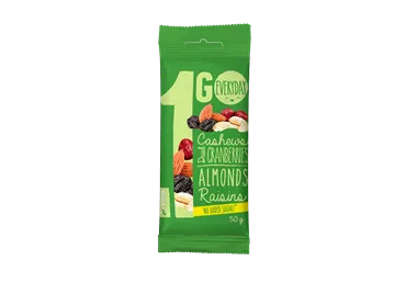 Žāvētu ogu un riekstu maisījums 1GO 50g