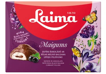 Zefīrs LAIMA MAIGUMS ar RMB pildījumu 185g