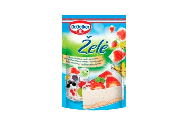 Želeja zemenēm un vaniļu DR.OETKER 72g