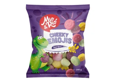 Želejas konfektes Emoji MIO&RIO 200g